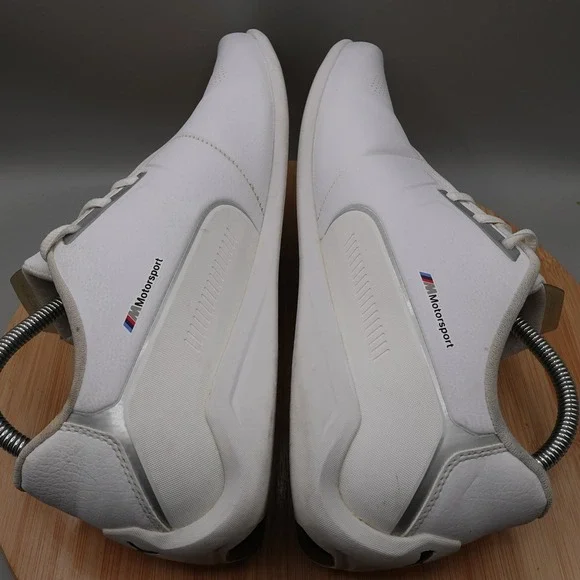 Puma Shoes Mens 11.5 White BMW MMS x Drift Cat 8 Motorsport 306978-02 Flaws